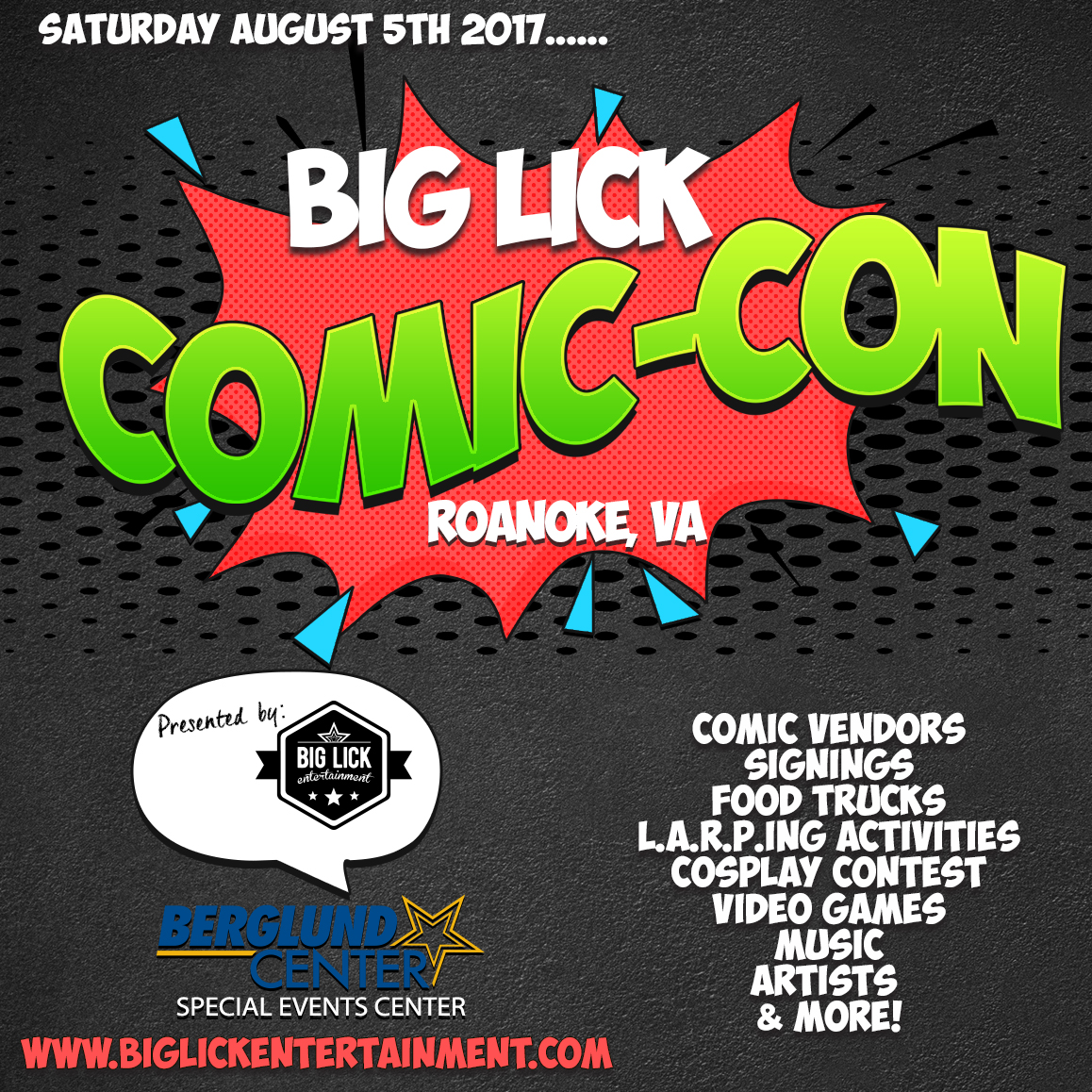 Big Lick Comic Con Default Pic The Big Lick ComicCon