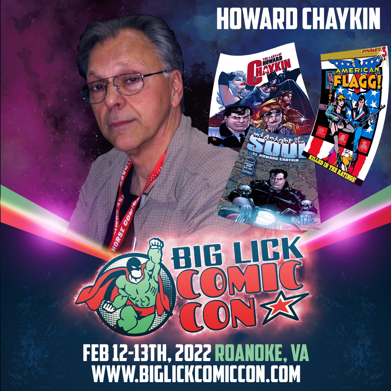 Howard Chaykin Comes To Roanoke Va The Big Lick Comic Con 